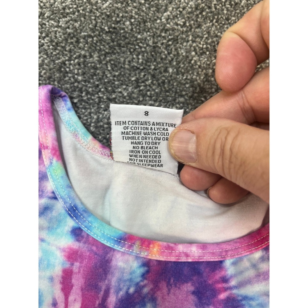 JAB Creations Clothing Kids Size 8 Lot of 3 - 2 Tank Tops &‎ Leggings Set - Picture 10 of 11